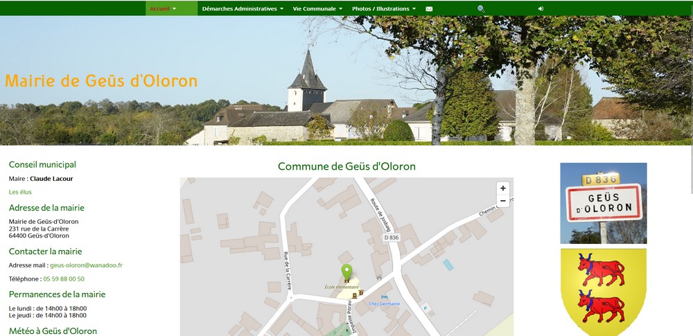 Mairie de Geus Oloron